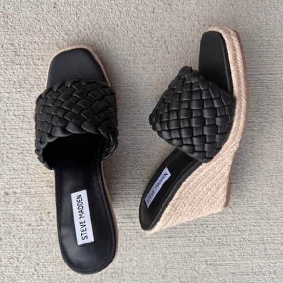 Steve Madden Udele wedge heels new no box - Picture 3 of 9